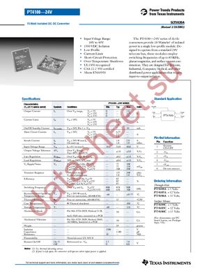 PT4106A datasheet  